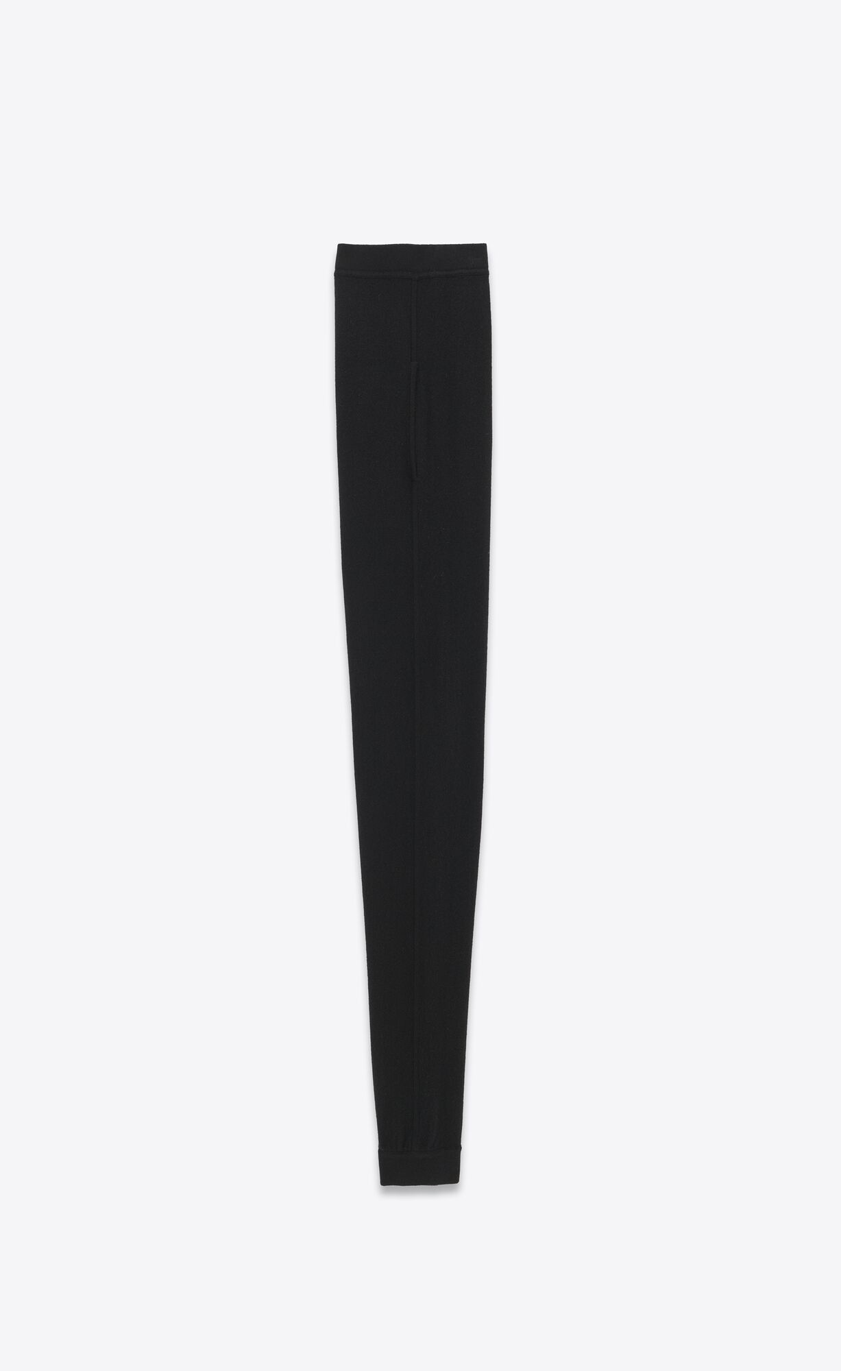 high-waisted leggings with a slim fit and concealed side pockets. | Saint Laurent Inc. (Global)