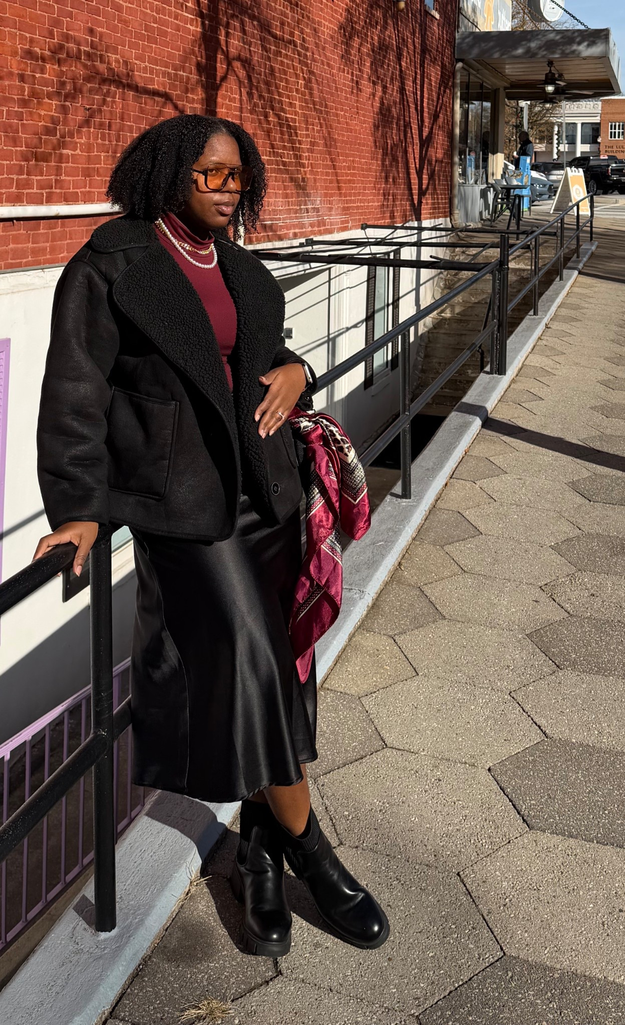 This burgundy silk moment is proof that a single piece can completely transform a look. Easy, elevated, and endlessly wearable.

#LTKgrwm #LTKootd #LTKHoliday
