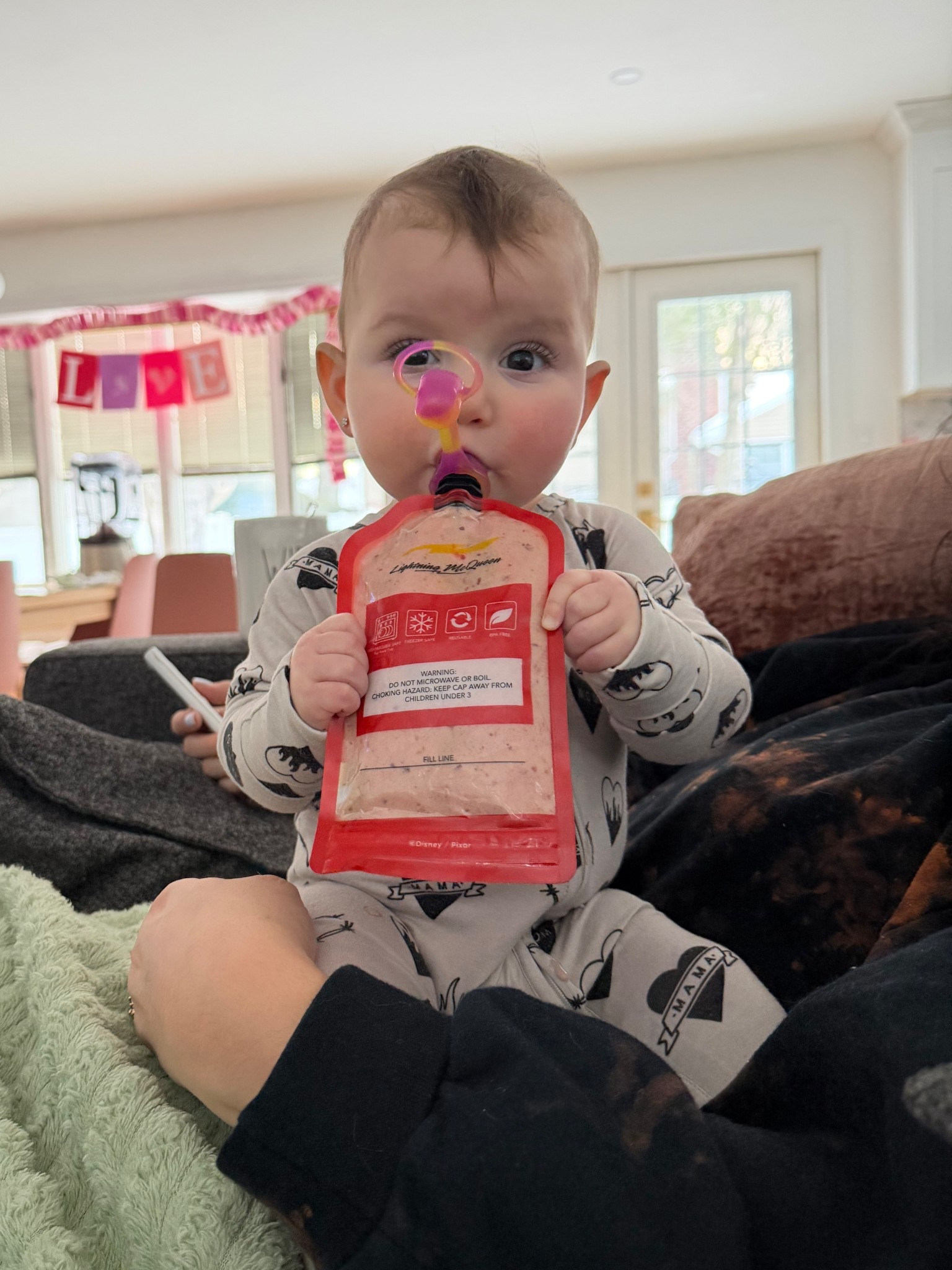 My kids eat so much yogurt, we started making our own pouches at home to save money. These reusable pouches are our favorites but we also like the silicone ones. And the pouch tops are our ride or die product, we’ve repurchased so many times!

#LTKmomlife #LTKKids #LTKBaby