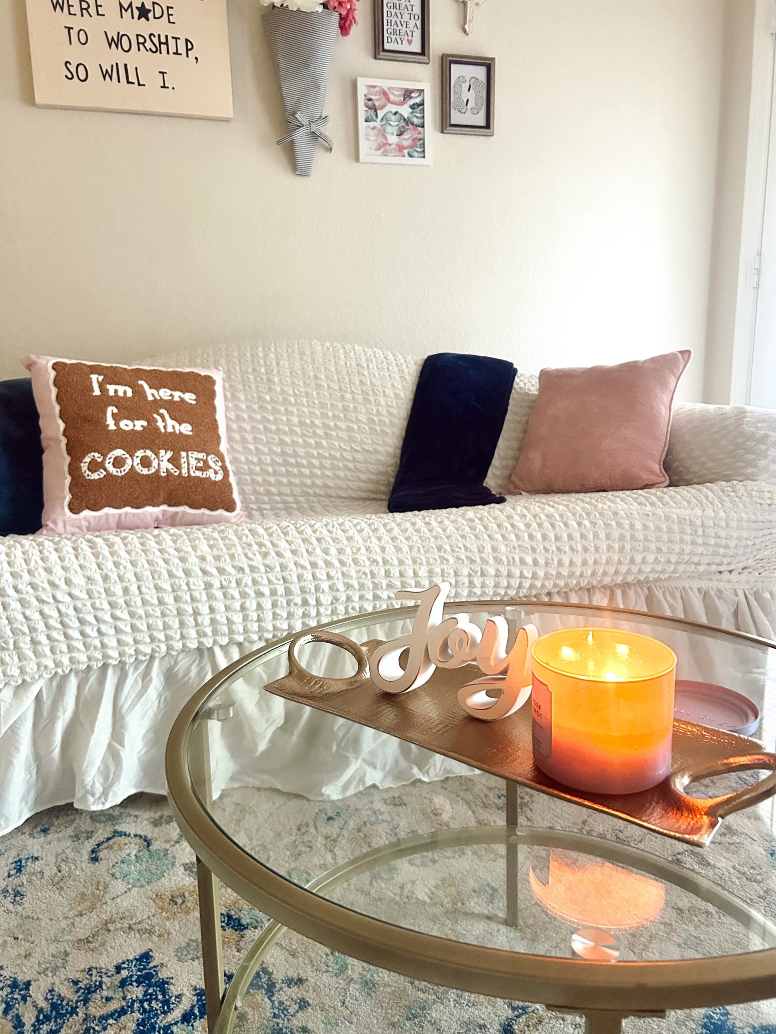 Couch cover 🤍✨ 

#LTKHome #LTKdayinmylife #LTKFindsUnder100