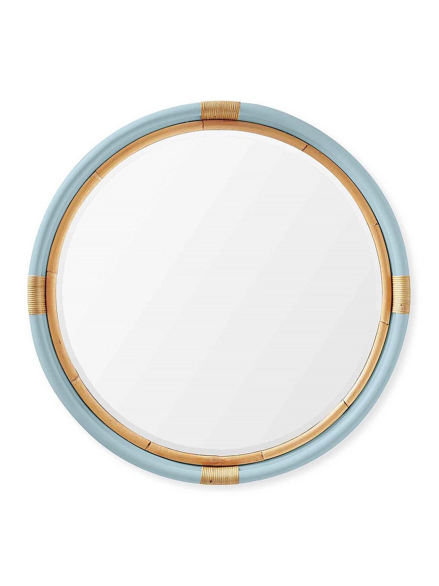Montara Rattan Mirror | Serena and Lily