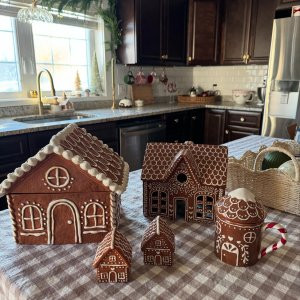 Handcrafted Gingerbread Village Houses | Pottery Barn (US)