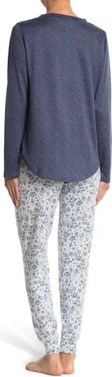 JACLYN Whisper Luxe Long Sleeve Top, Joggers, & Shorts 3-Piece Pajama Set | Nordstromrack | Nordstrom Rack