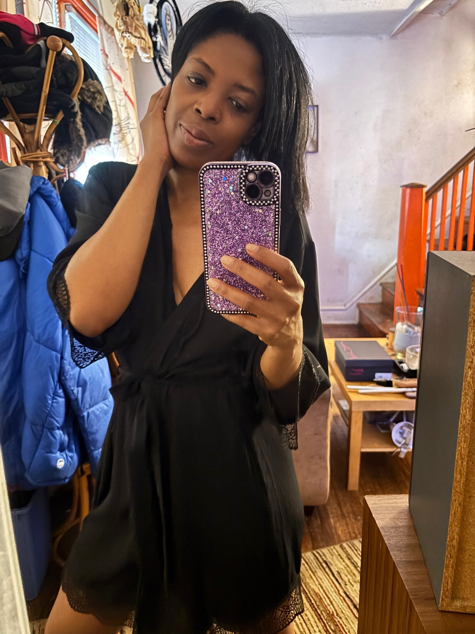 I just picked up this new phone case during Amazon Prime Day, and I’ve been loving it ever since. The sparkle adds just the right amount of personality without feeling over the top, and it’s such a fun way to switch up my everyday essentials. I linked my purple case along with a few other colors because there were so many good options to choose from.

#LTKU #LTKdayinmylife #LTKvlog