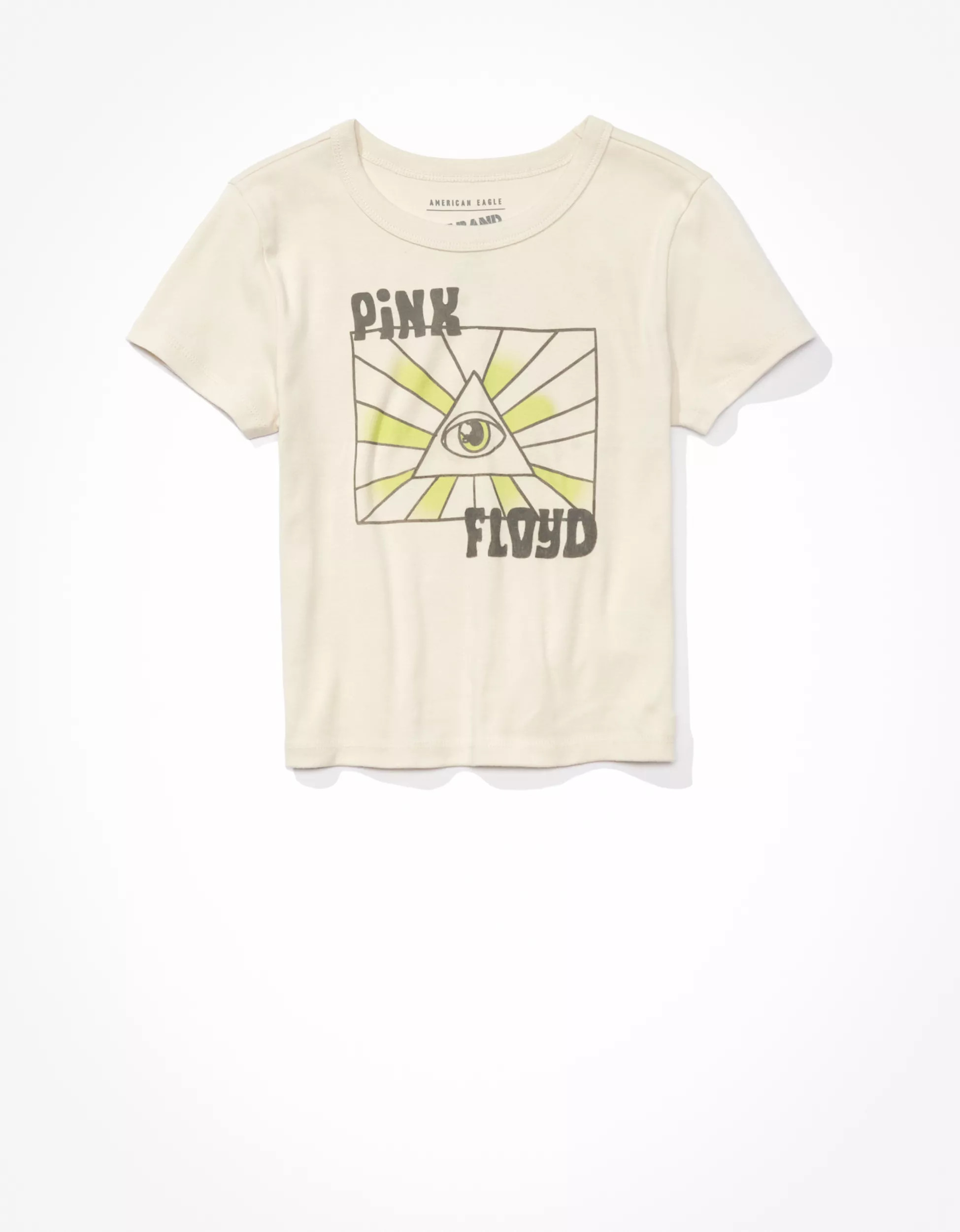 AE Pink Floyd Graphic Baby Tee | American Eagle Outfitters (US & CA)