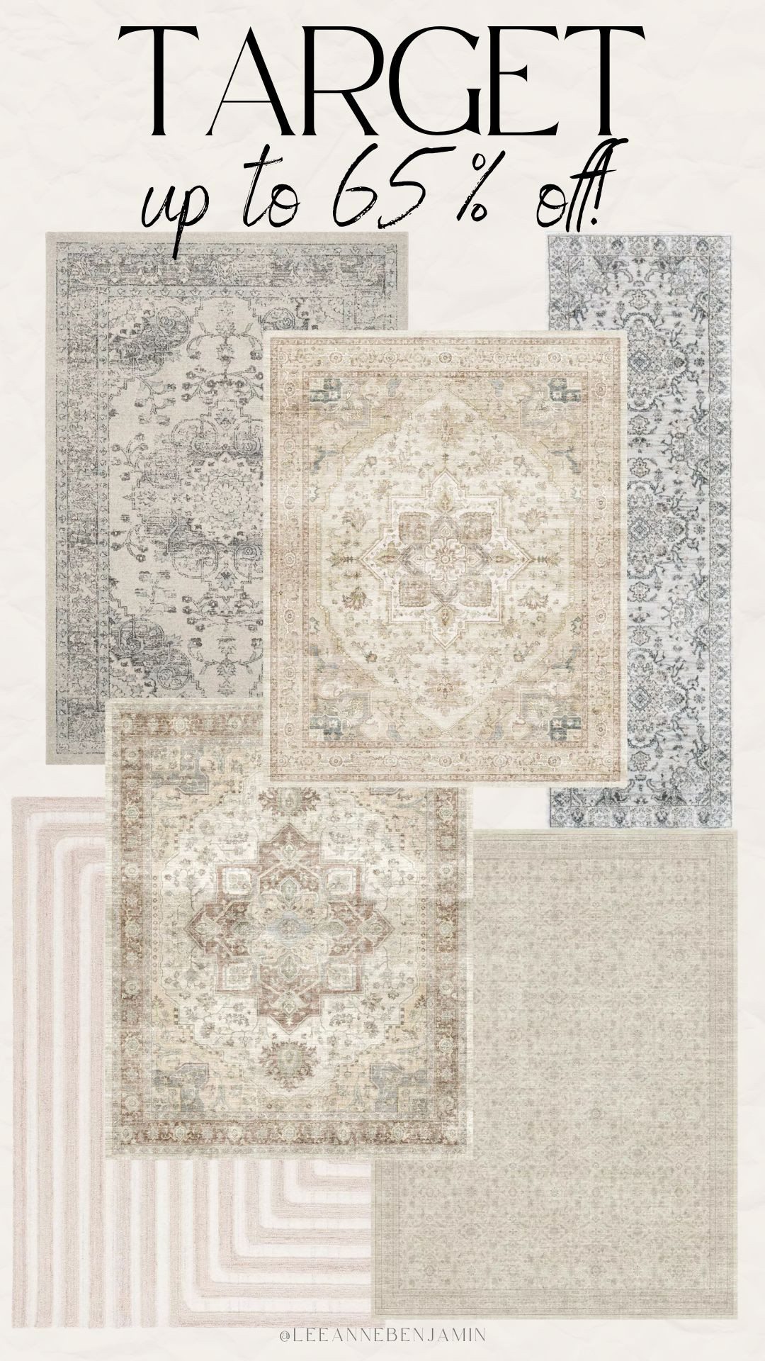 Target deals- these rugs are up to 65% off!  

 #LTKHome #LTKSaleAlert