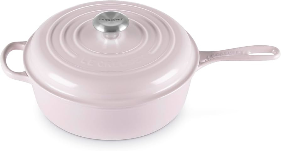 Le Creuset Enameled Cast Iron Signature Cassadou, 3.75 qt., Shallot | Amazon (US)