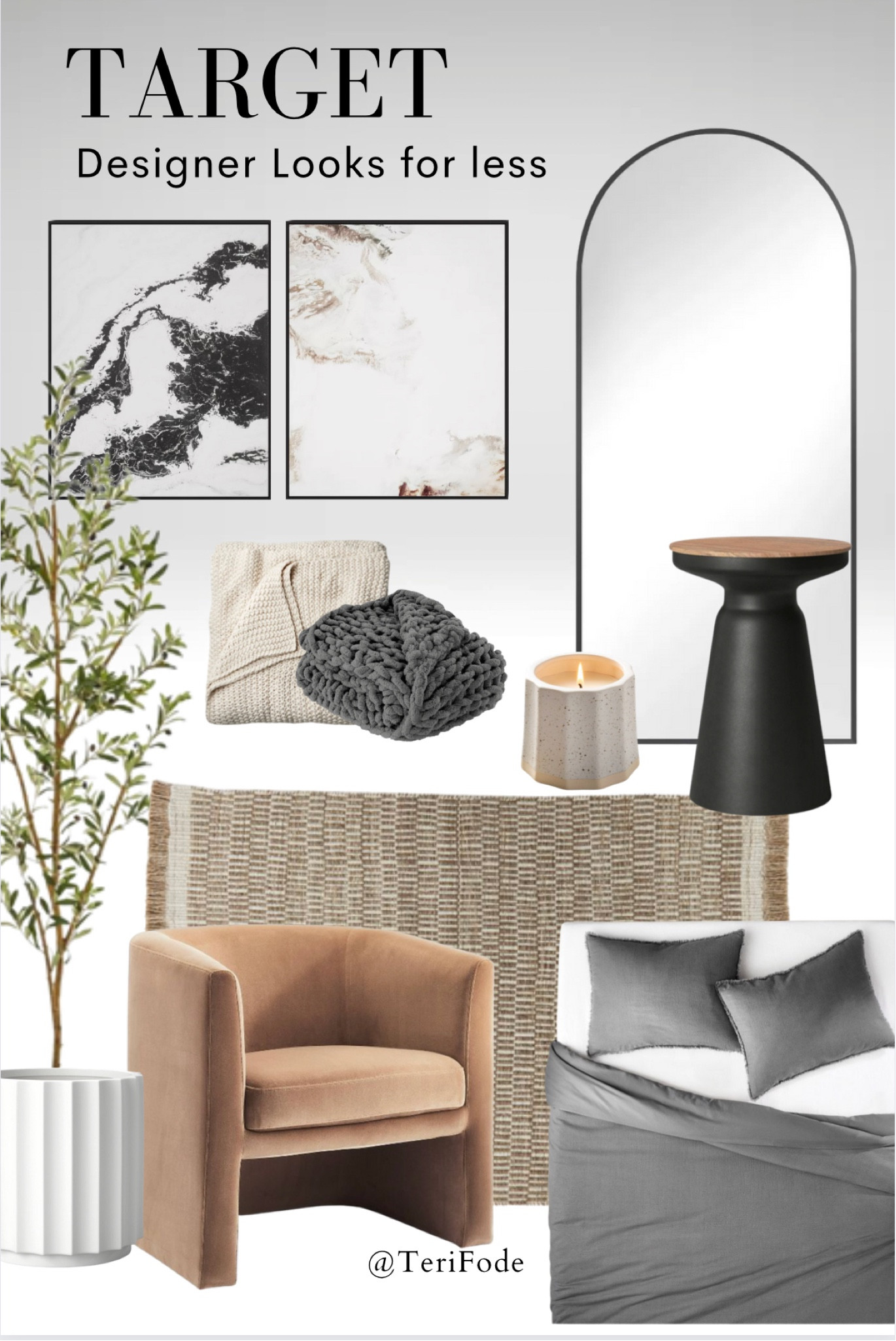 Mix your grays with warm colors to update the cool colors to a modern chic vibe! Target designer looks for less!

#LTKunder50 #LTKstyletip #LTKhome