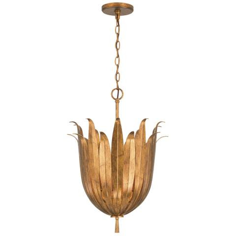 Capital Lighting Eden 4 Light Pendant Antique Gold - #0336C | Lamps Plus | Lamps Plus