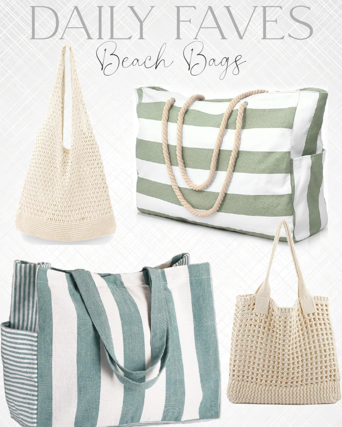 The best beach bags!

#LTKfamily #LTKtravel #LTKstyletip