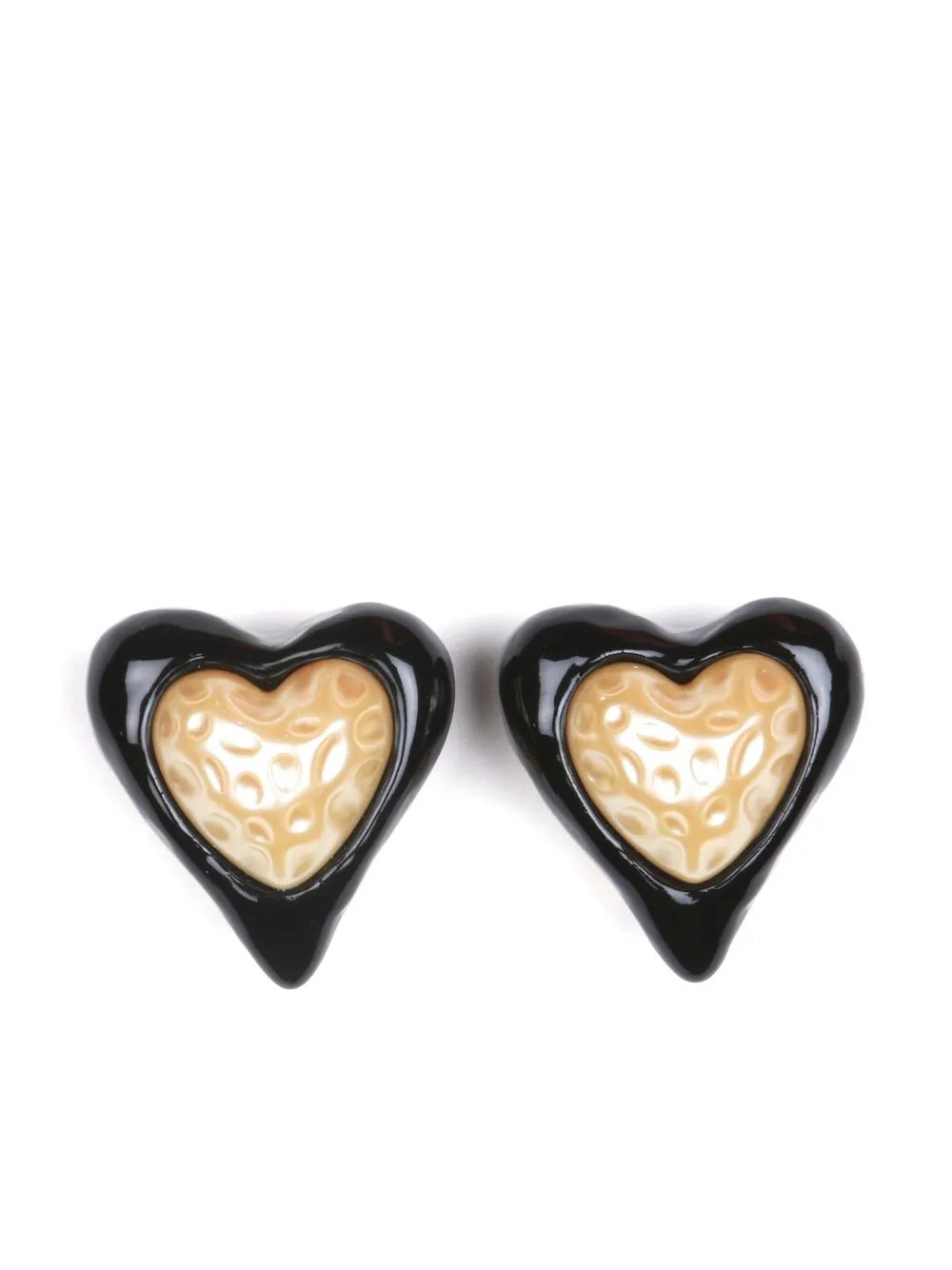 JULIETTA heart-shaped Stud Earrings - Farfetch | Farfetch Global