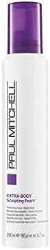 Paul Mitchell Extra-Body Sculpting Foam, Thickens + Builds Body, For Fine Hair | Amazon (US)