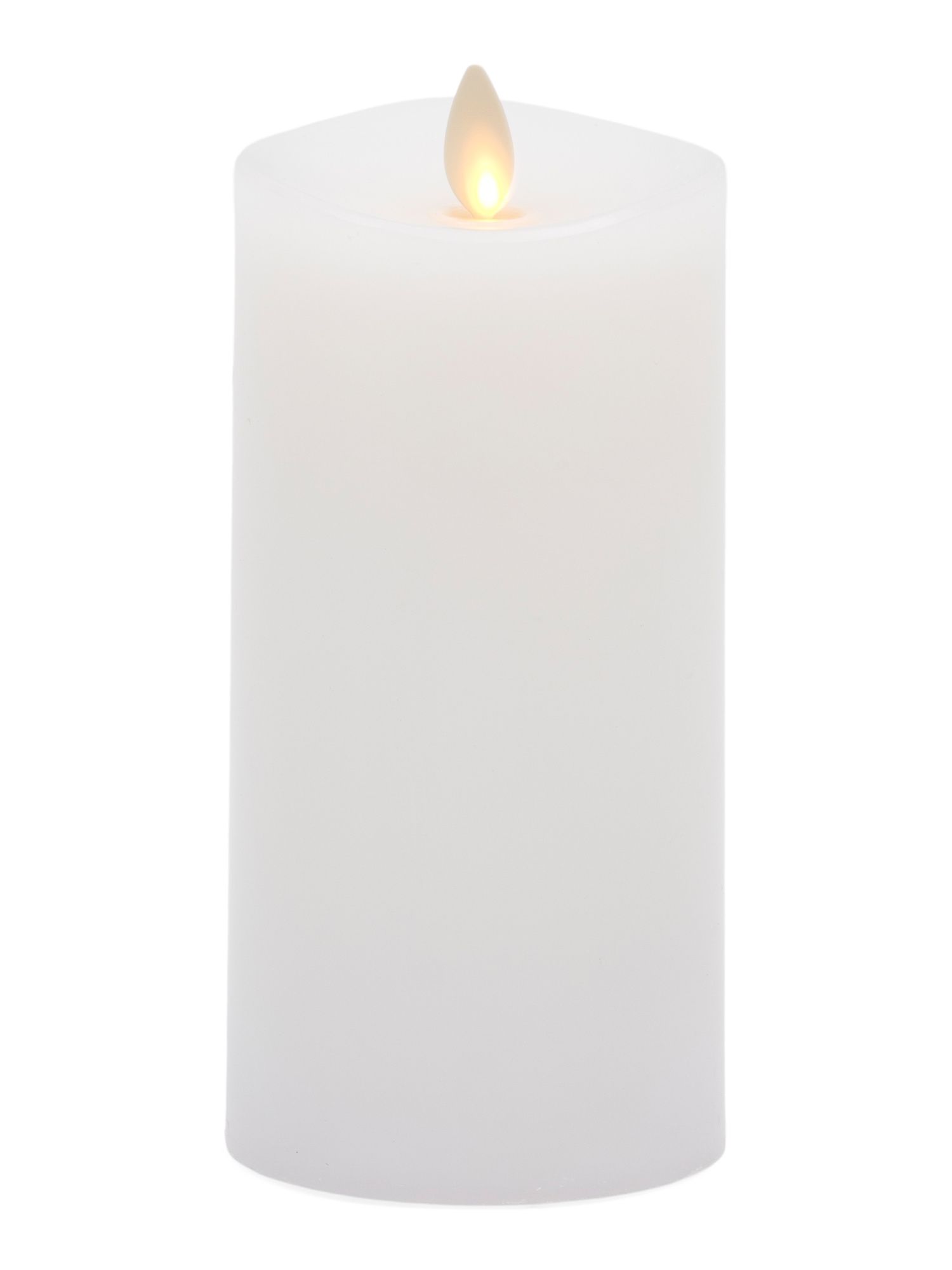 Moving Flame Melted Edge Led Pillar | TJ Maxx