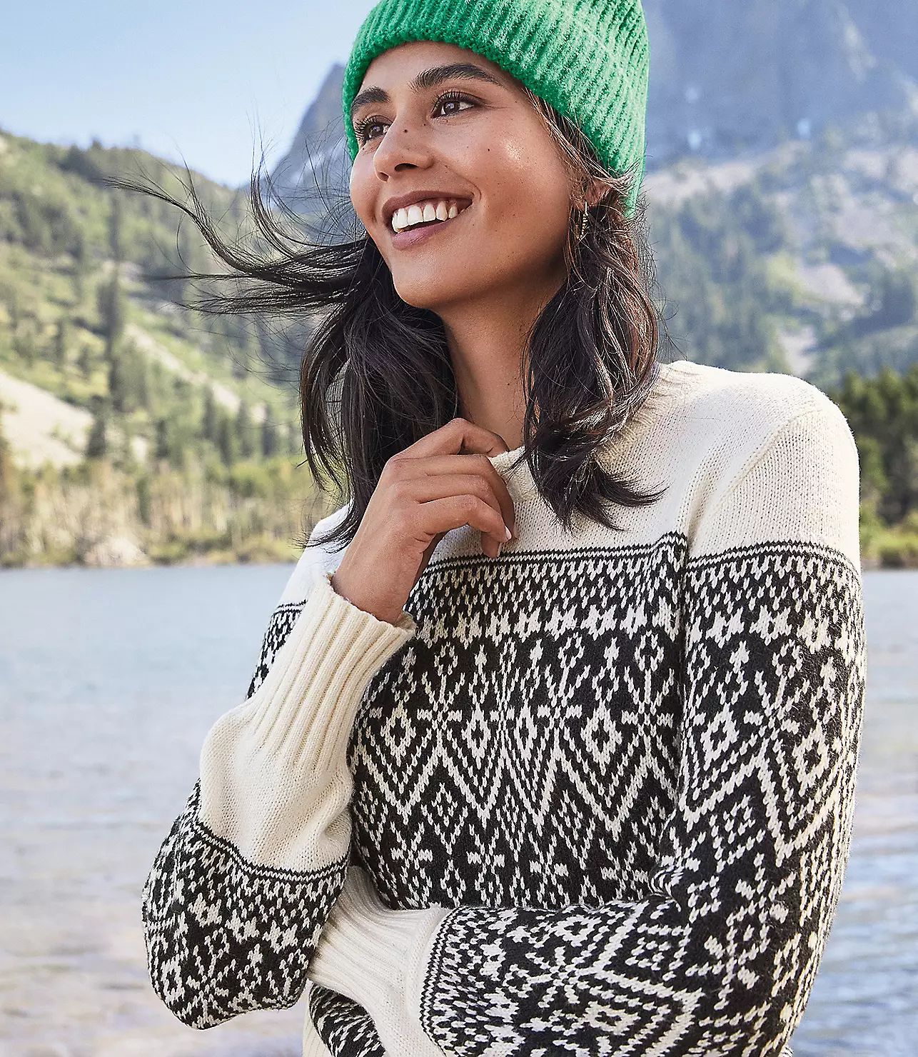 Relaxed Fair Isle Sweater | LOFT