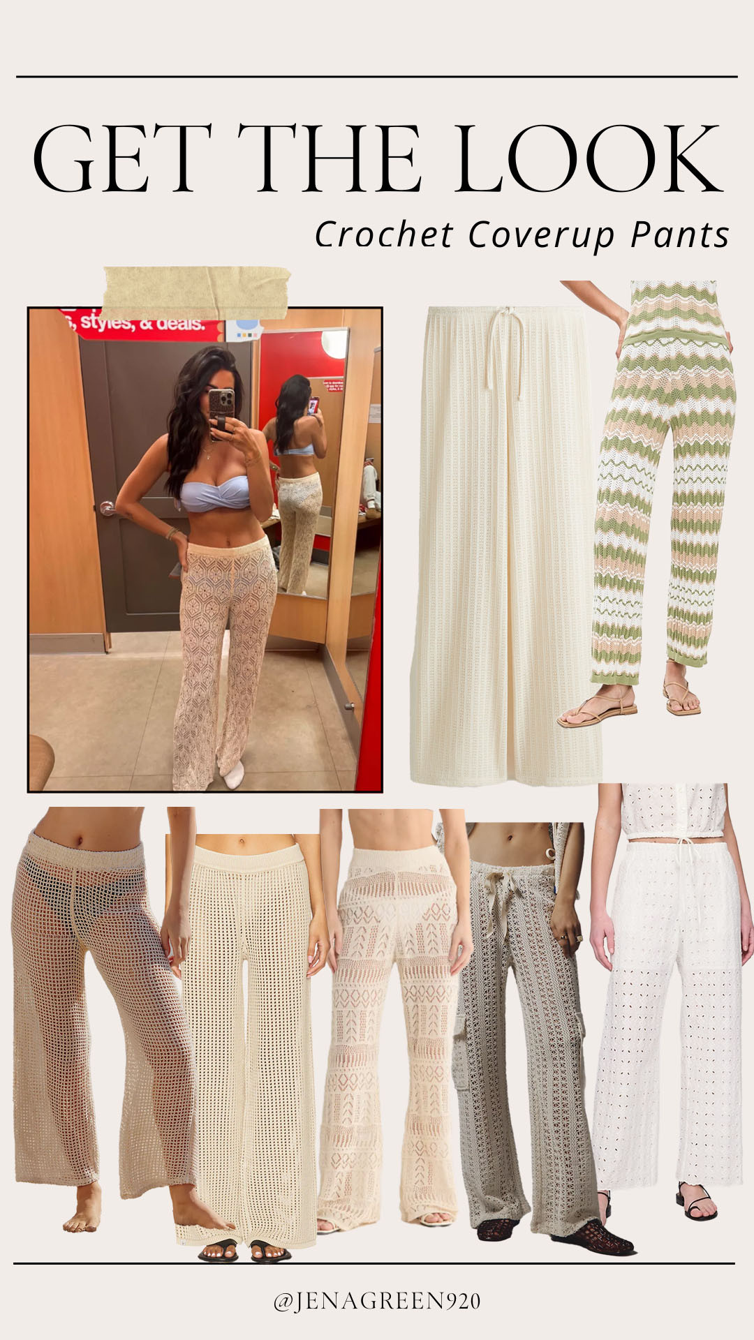 Get the Look: Crochet Coverups | Get the Look: Crochet Coverup Pants | Crochet Cover Up 

 #LTKSeasonal #LTKFindsUnder50 #LTKFindsUnder100