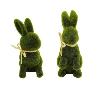 Assorted 6.5" Moss Bunny Tabletop Accent by Ashland® | Michaels Stores