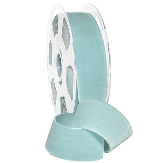 Morex Ribbon Nylvalour Velvet Ribbon, Nylon, 1 1/2 inches by 11 Yards, Hydrangea, Item 01240/10-6... | Amazon (US)