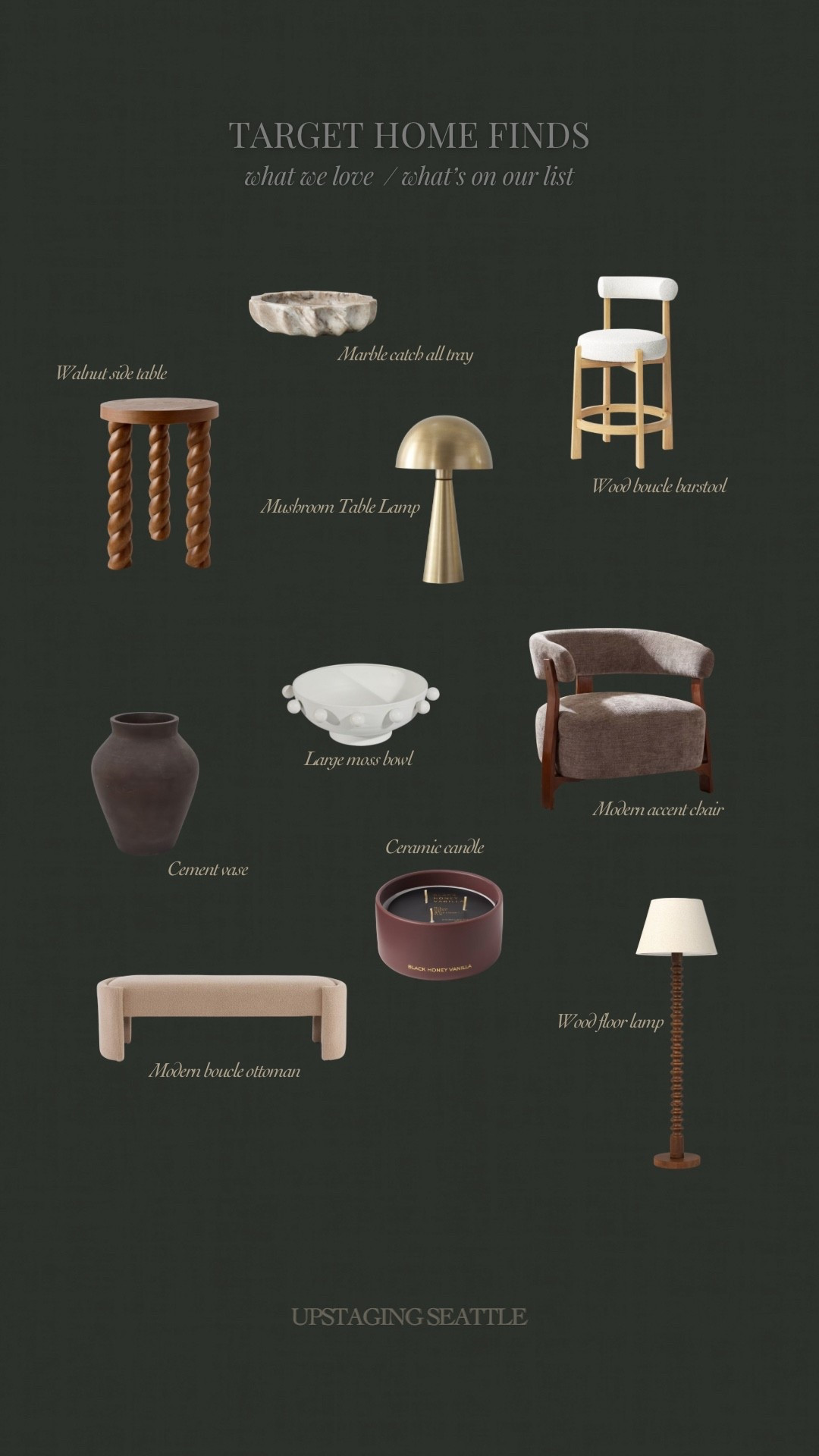 Target Home finds – what we love – what’s on our list – target modern home – target home decor ￼

#LTKdayinmylife #LTKSaleAlert #LTKHome
