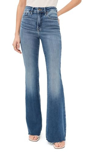 Good American Women's Good Legs Flare Jeans, Indigo1211, 16 | Amazon (US)