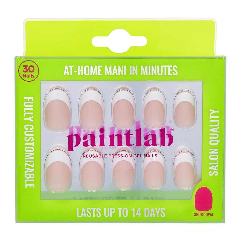 Frenchie Oval Press-On Nails | PaintLab