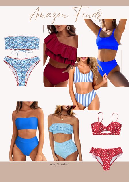 Amazon swimsuits 
July 4th outfits 

#LTKFindsUnder50 #LTKStyleTip #LTKSwim