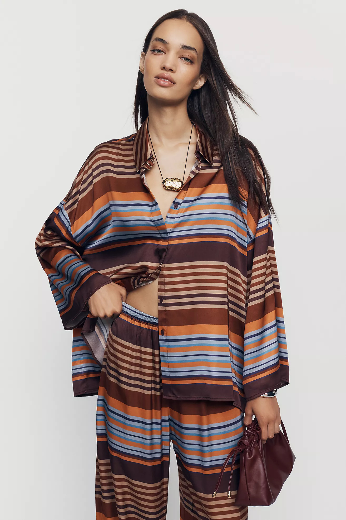 Faithfull Cora Buttondown Shirt | Anthropologie (US)