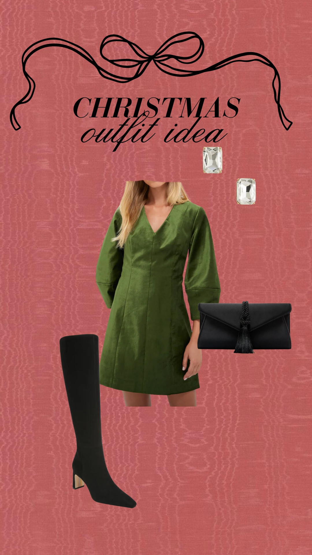 Christmas outfit idea! 

Christmas dress // holiday party 