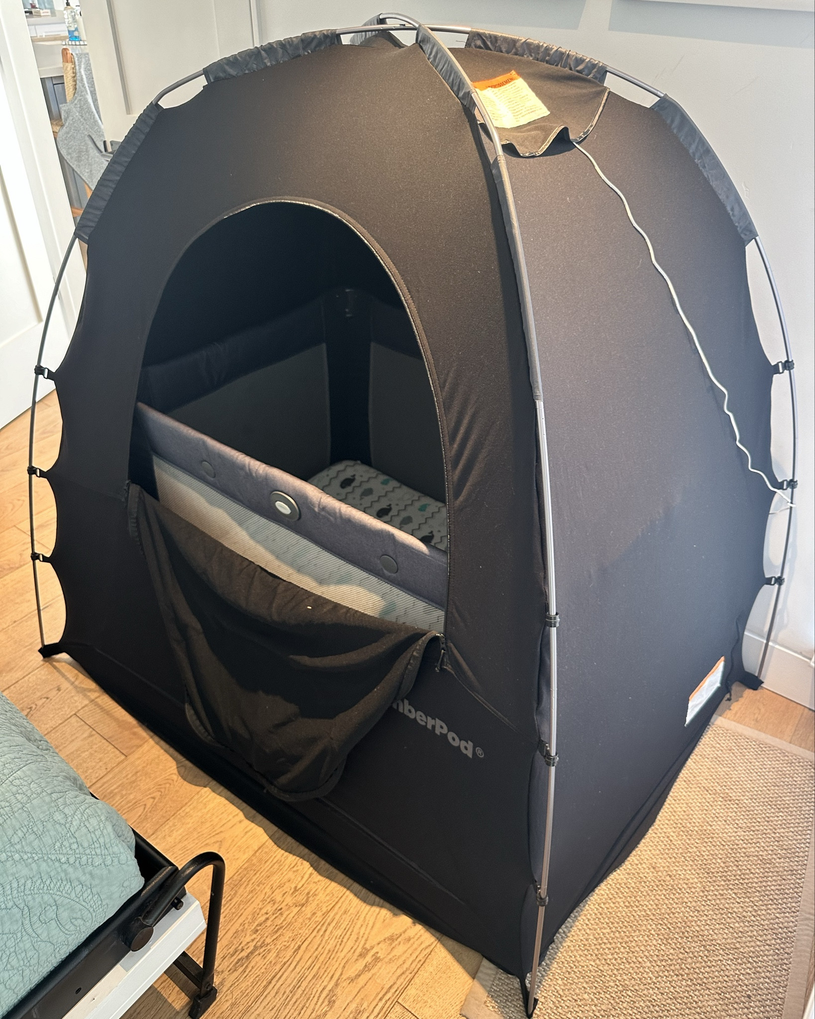 Baby travel gear must haves. We’ve traveled a lot with our 19-month-old and stayed in everything from hotels to Airbnbs. We’re currently staying in a rental without any baby gear so we had to bring everything. 
The Slumberpod is my favorite baby travel product. It fits over a pack n’ play or mini crib. It is perfectly designed to have pockets for a fan, baby monitor, and sound machine. It packs up easily to fit in a carry-on suitcase. 
After my son outgrew the Doona (sad day because I loved it), I did a lot of research on strollers. I went with the UPPAbaby Minu V2. It unfolds and folds back up with one hand, and I love that it’s not as big or bulky as some strollers (makes it easier to pull up to a table at a restaurant). It fits through the TSA security screening machine at the airport, but it doesn’t fit in the overhead bin on the plane so it has to be gate checked. 
I went with the Cosco Scenera Next for our travel car seat. It’s lightweight and easy to install with a seatbelt. 
I bought a travel booster seat high chair for our current trip because the rental didn’t come with a high chair. It has a tray that can be attached, or you can pull it straight up to the table. You can set it on the floor or attach it with the straps to a chair. It packs up to fit in a carry-on bag. 

#LTKkids #LTKtravel #LTKbaby