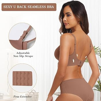 OEAK Womens Wireless Bras Comfortable Push Up Bra No Underwire Bra Full Support Lift Bralette Eve... | Amazon (US)