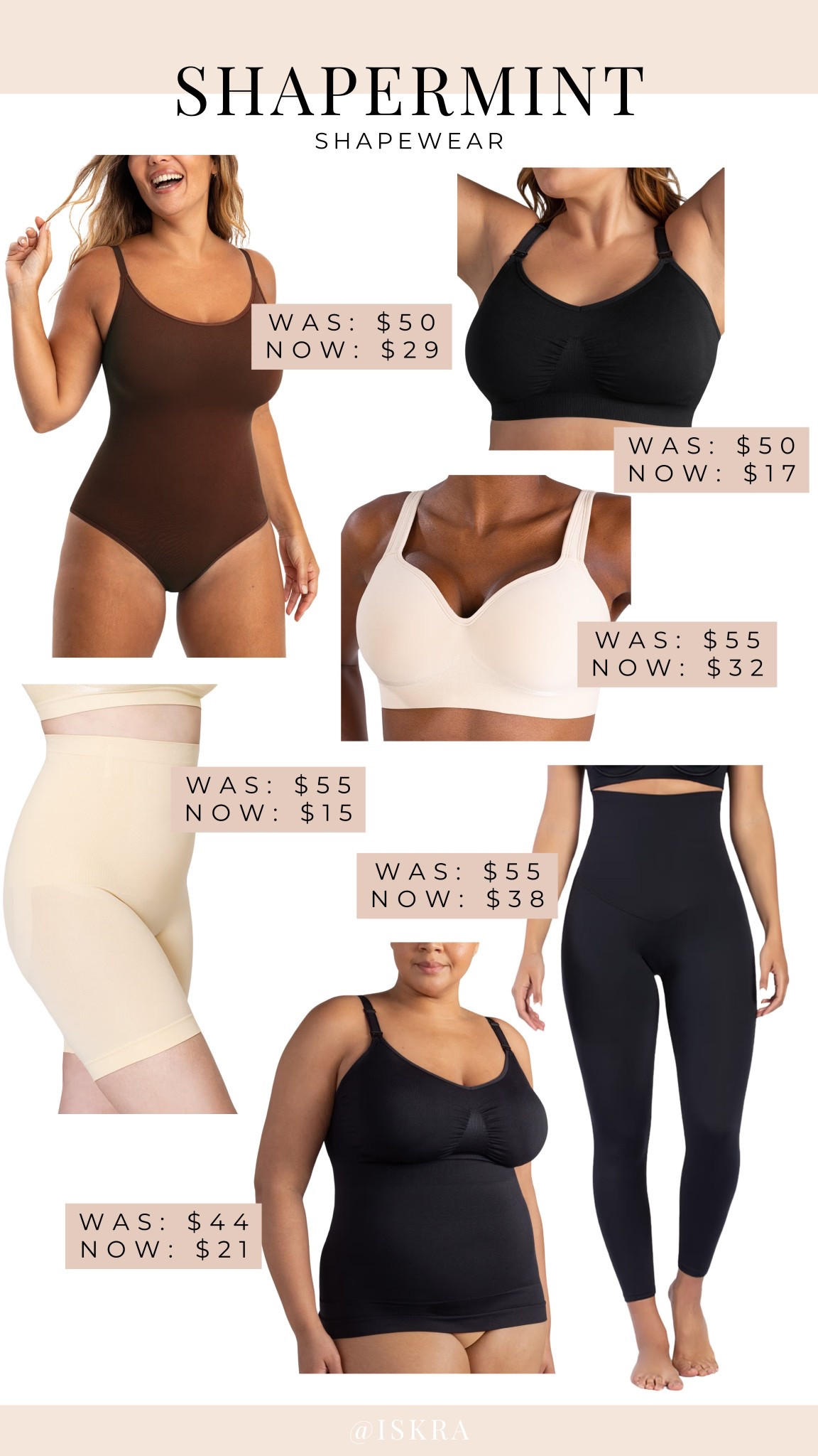 Shapermint shapewear on sale right now! 

Shapewear, undergarments, affordable shapewear, bodysuit, nursing bra, postpartum clothing, shapewear must haves

#LTKStyleTip #LTKSaleAlert #LTKFindsUnder100
