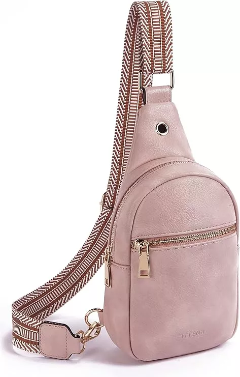 Telena Quilted Crossbody Bag Small Crossbody Purse for Women Trendy Leather  Lightweight Shoulder Handbags: Handbags