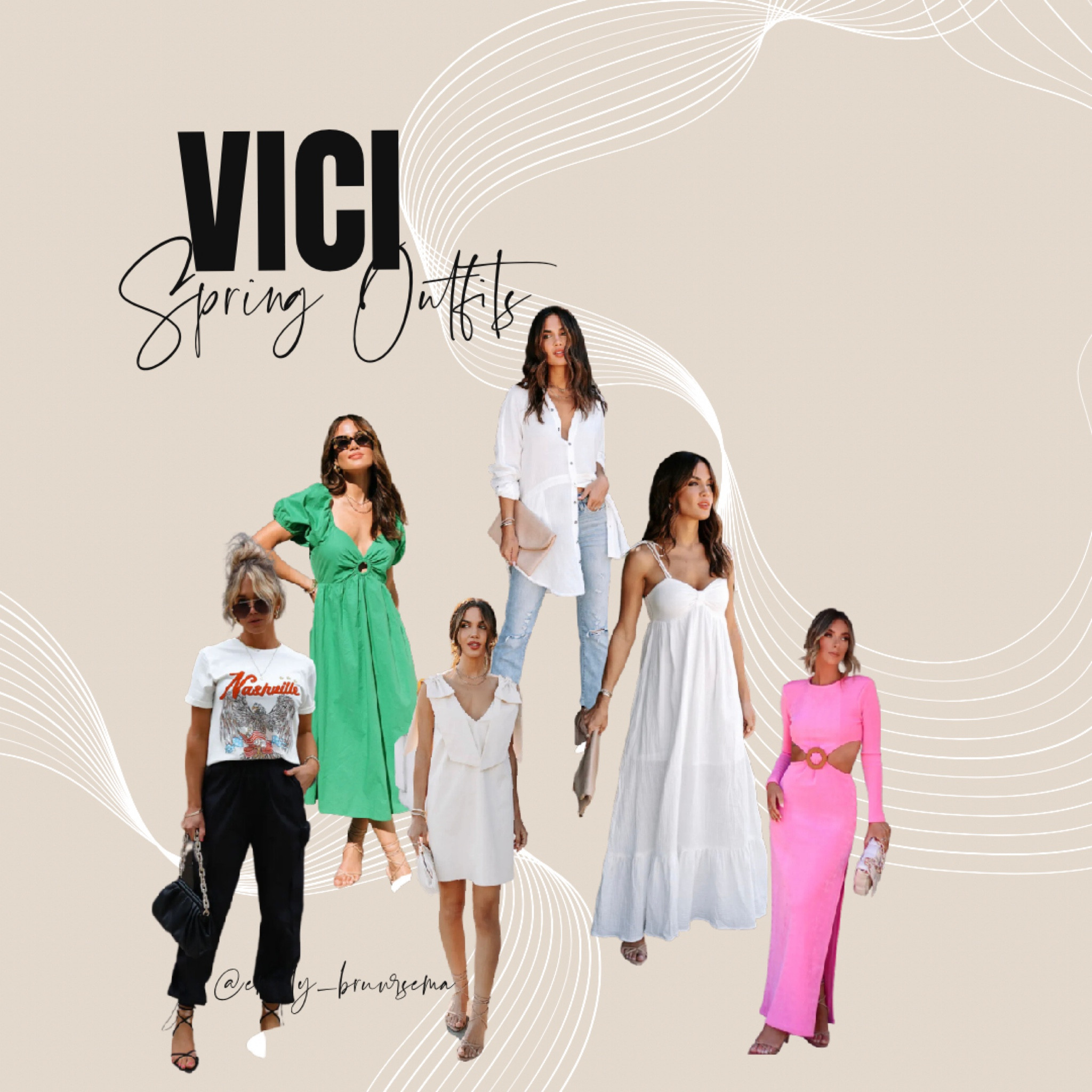 Spring outfits from Vici Collection. Use code TREND20 to get a discount. 

#LTKstyletip #LTKFind #LTKSeasonal