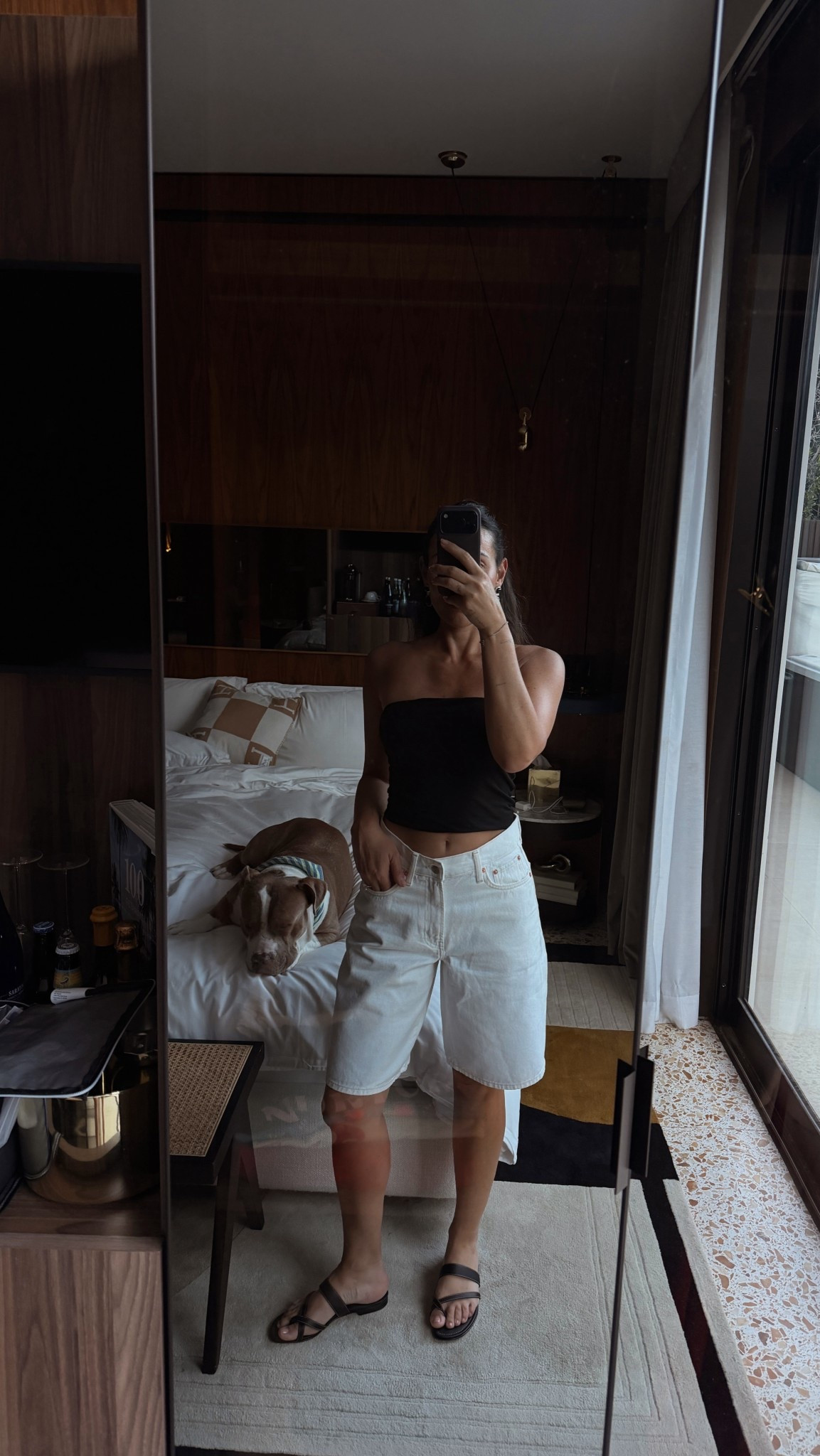 Summer uniform 
Size small top (belen15)
Size 26 shorts 
Sandals run tts 

#LTKFestival #LTKOver40 #LTKSeasonal