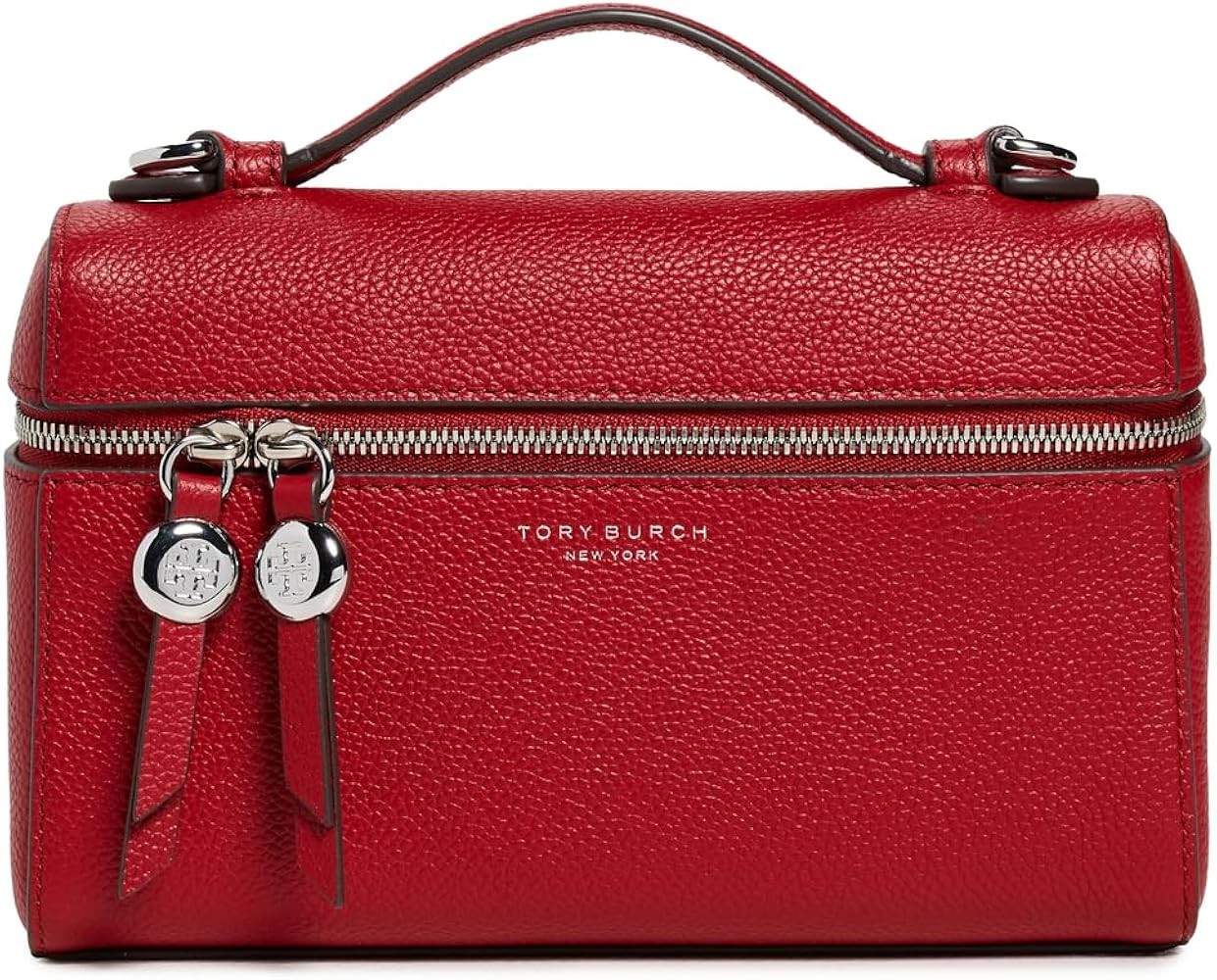 Amazon.com: Tory Burch Women's Romy Slim Top Handle Bag, Rose Mist, One Size : Clothing, Shoes & ... | Amazon (US)