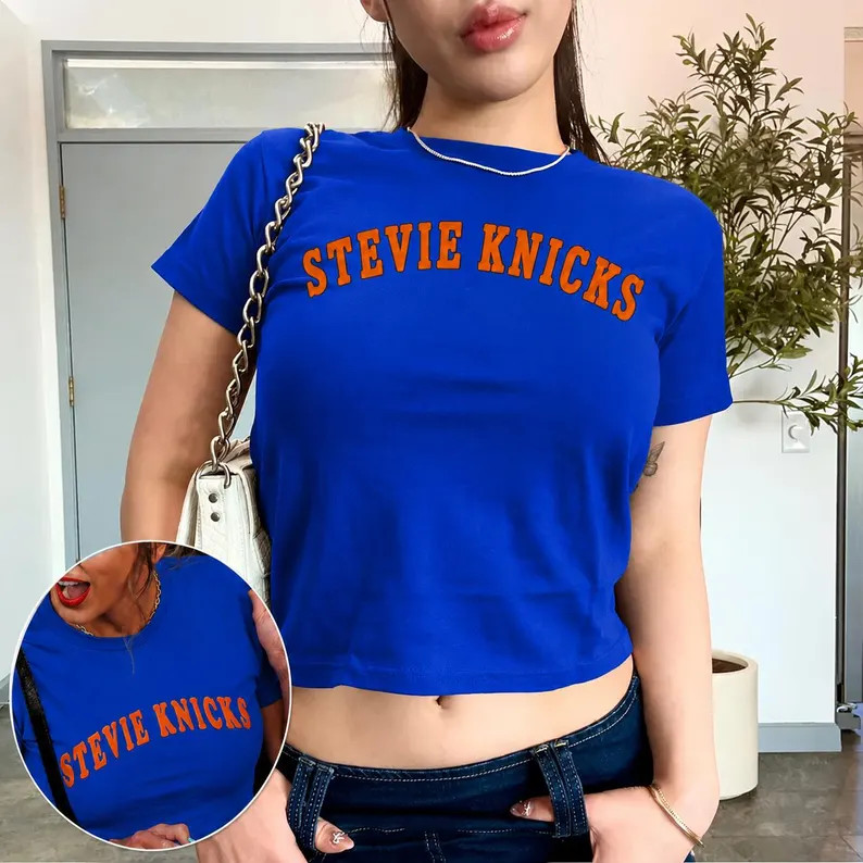 Stevie Knicks Baby Tee, 90s Inspired Retro Baby Tee - Etsy | Etsy (Global)