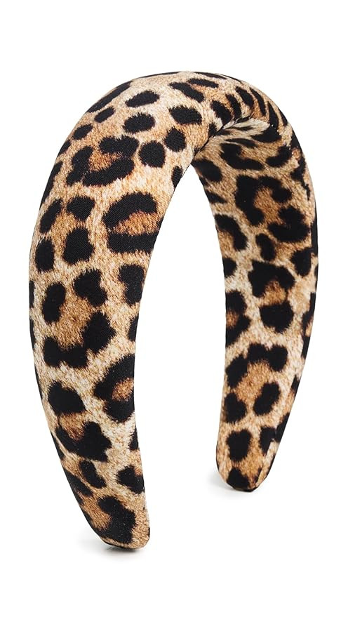 Loeffler Randall Women's Bellamy Headband, Leopard, One Size | Amazon (US)