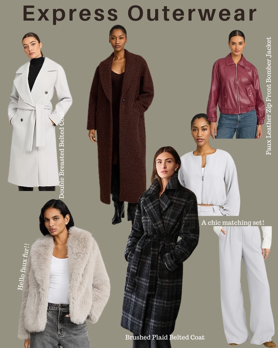 They have been ON POINT with the outwear lately! 
@express #expresspartner #dresstoexpress 