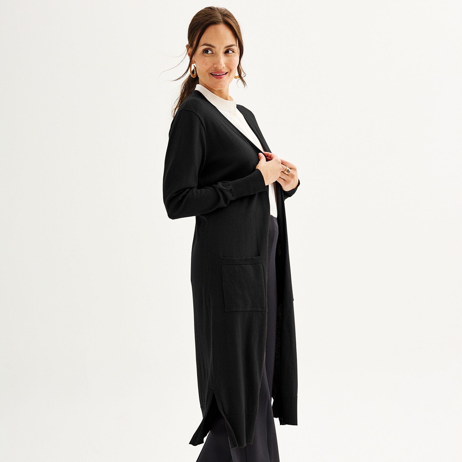 Women's Nine West Duster Cardigan | Kohl's