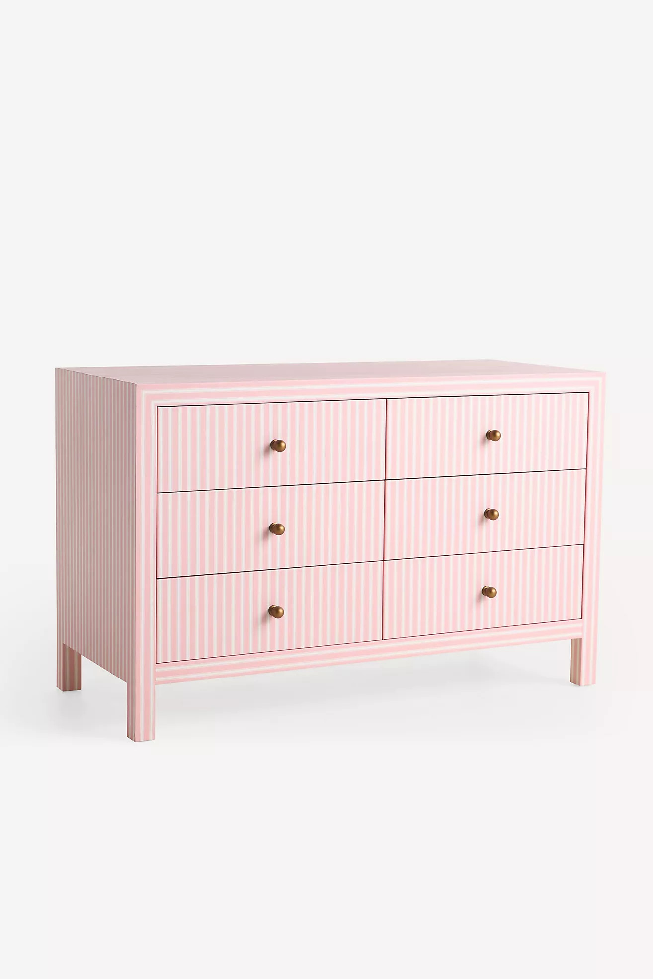 Hale Canvas Six-Drawer Dresser | Anthropologie (US)