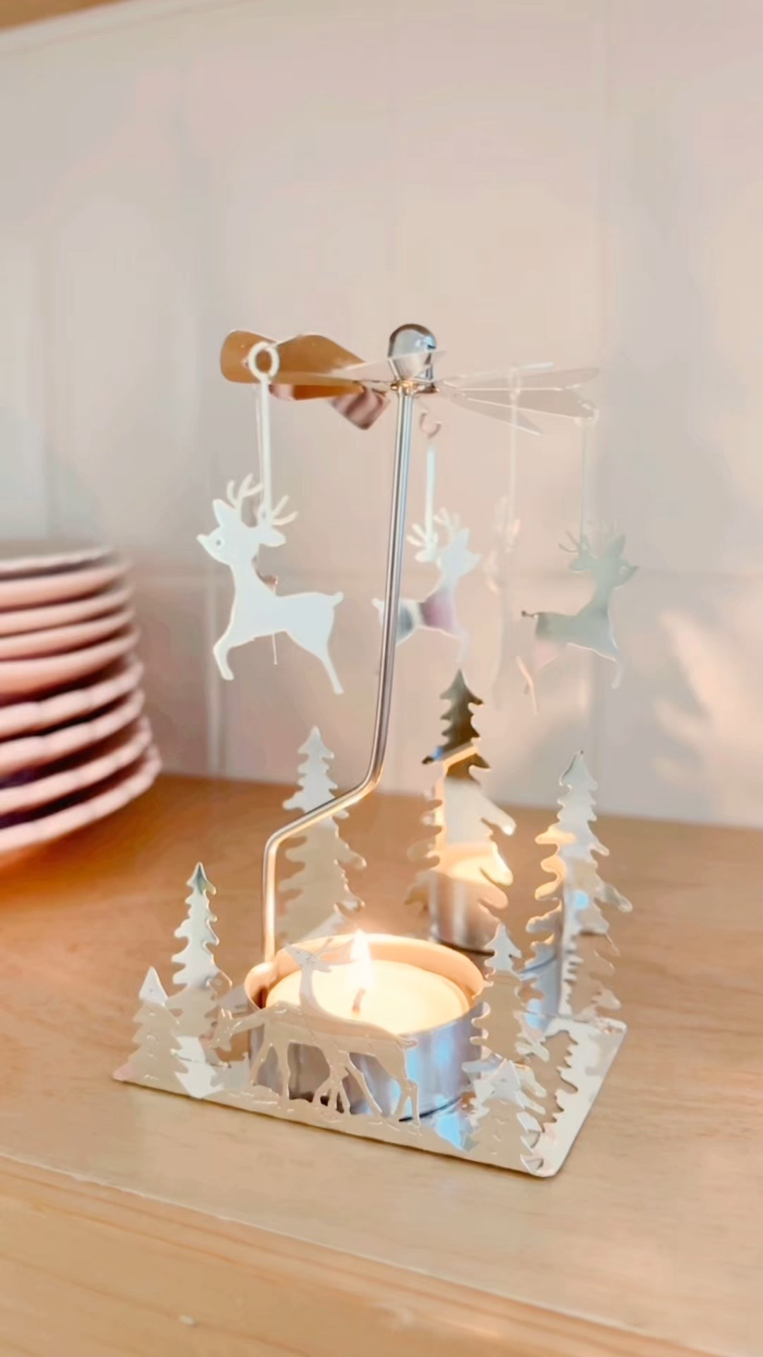 Adding a little magic for Christmas! 🎄 I got this candle holder last year and it still’s one of our favorite holiday decor 

#LTKGiftGuide #LTKHoliday #LTKHome