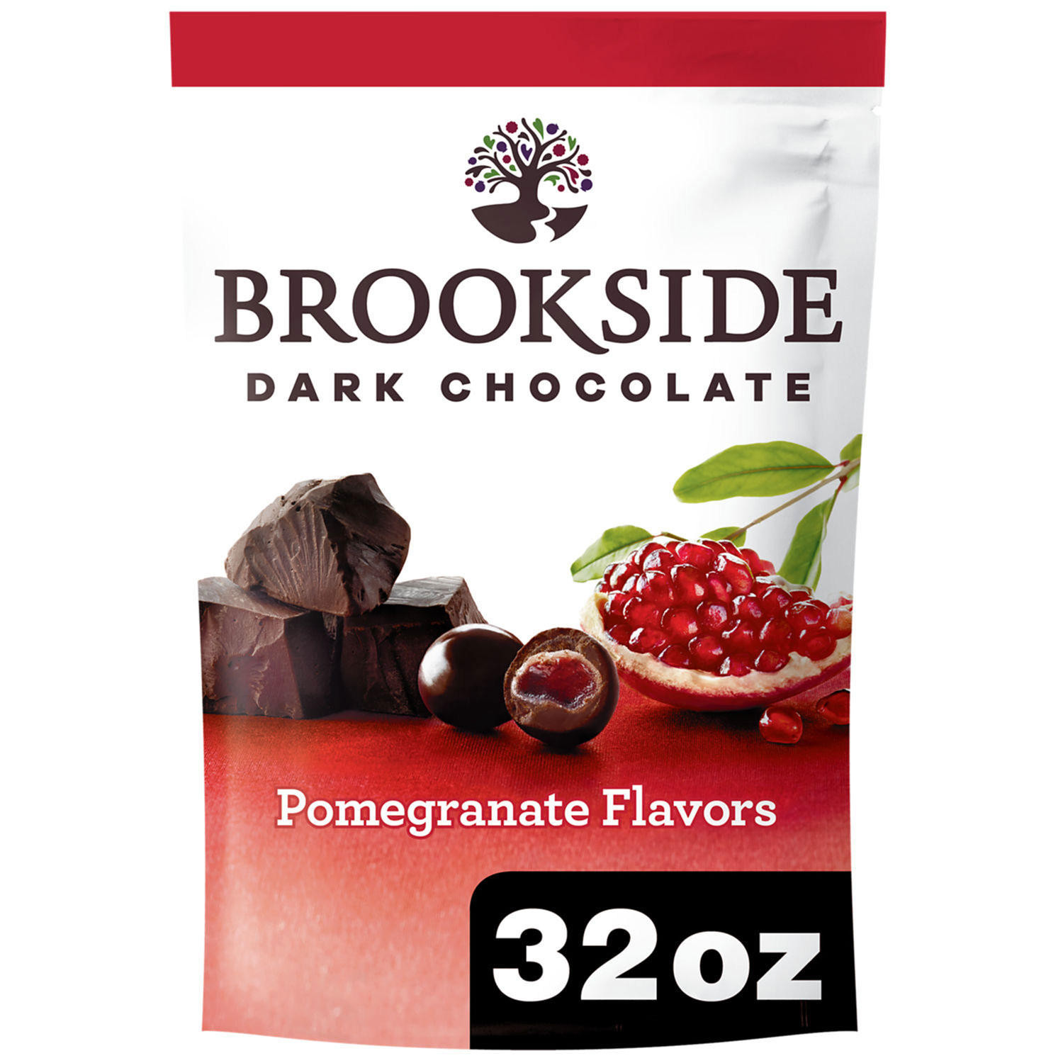 BROOKSIDE Dark Chocolate and Pomegranate Flavored Snacking Chocolate, 32 oz. | Sam's Club