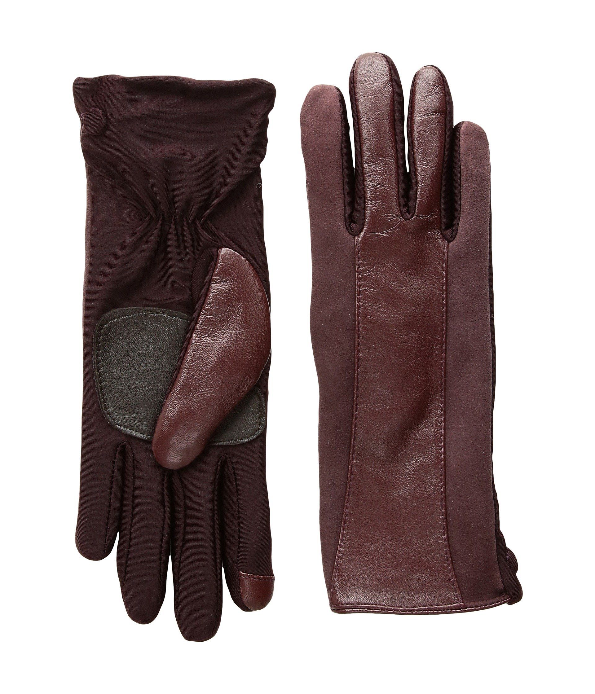 Echo Design Leather Stripe Superfit Gloves | Zappos