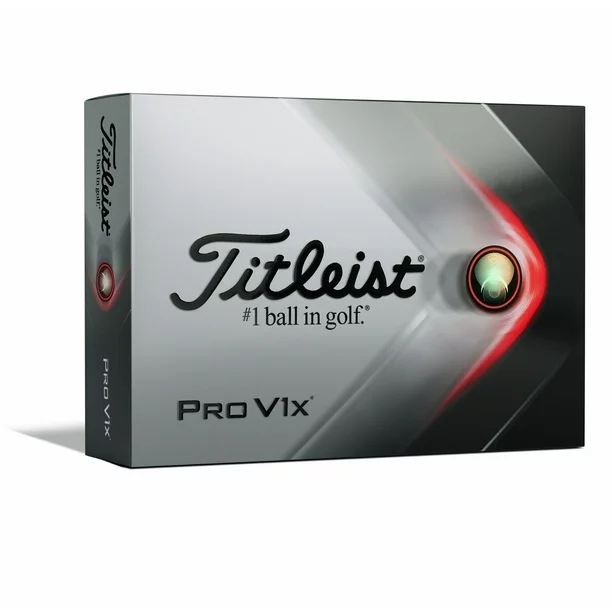 Titleist 2021 Pro V1x Golf Ball, 12 Pack, White - Walmart.com | Walmart (US)