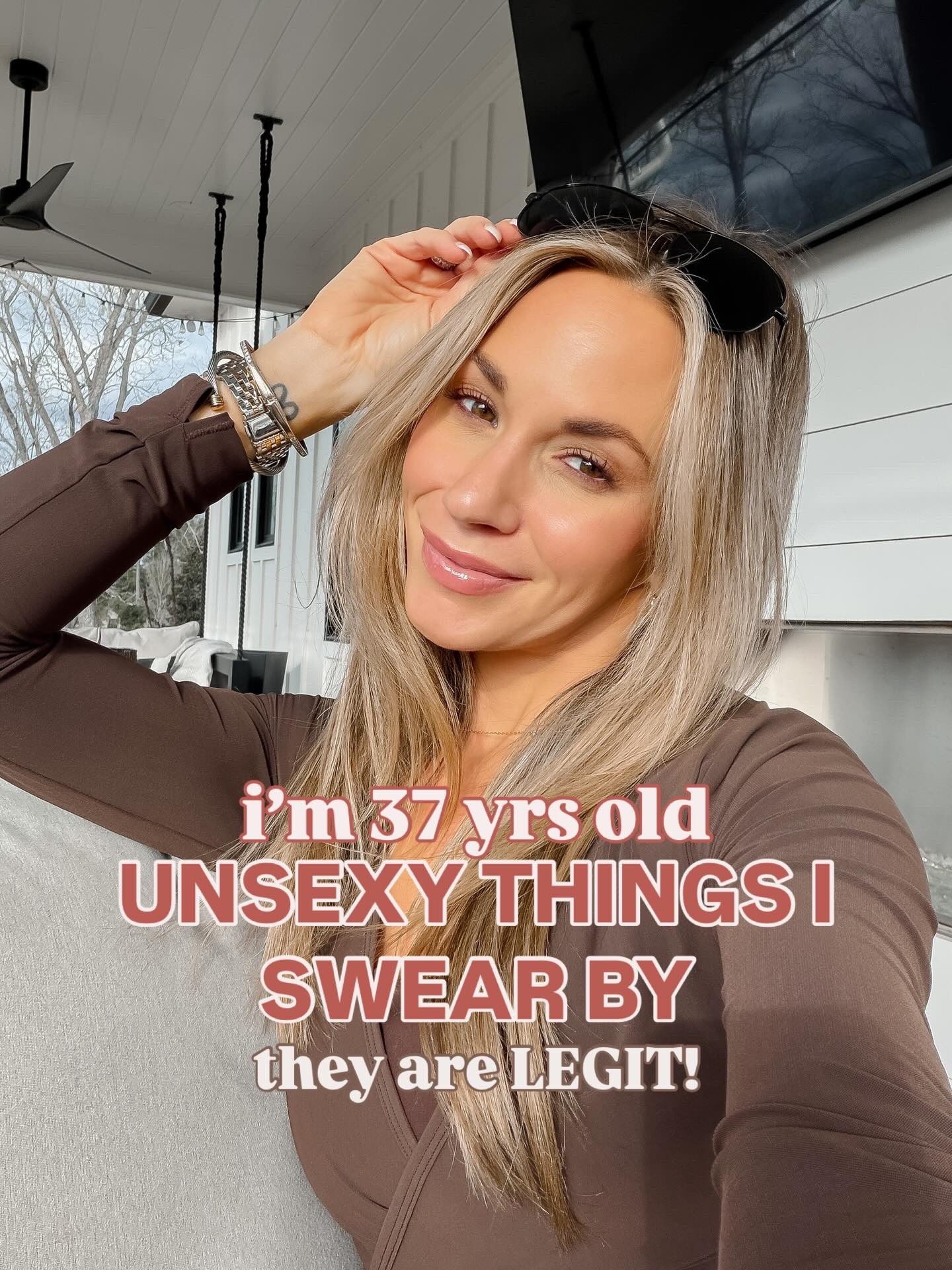 Unsexy Things I Swear By! 

Eye masks that are clear, sneakers wipes to keep them clean, lash serum that make my lashes unreal, most flattering jeans, best seamless bra, gradual tanning lotion & drops, toning pads, magnesium roller, b*tox stick, tinted moisturizing lip gloss, body skincare, glass skin face skin, and so much more! 

I’m 37 yrs old and truly don’t feel or look my age! I believe in investing in your skincare, supplements, etc to look and feel your best! These are my tried and true and I swear by so you don’t have to test them all! 

#selfcareroutine

#LTKmomlife #LTKgrwm #LTKmorningroutine