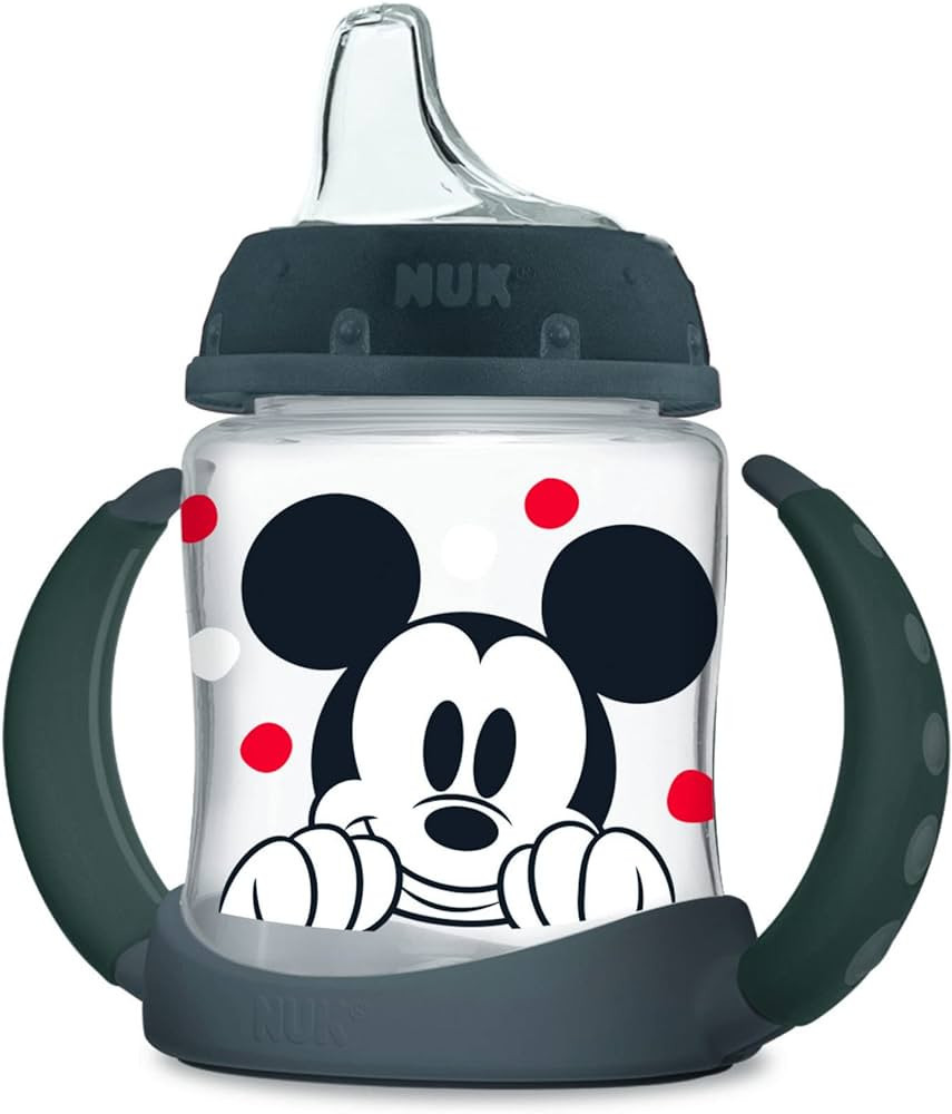NUK Disney Learner Sippy Cup, Mickey Mouse, 5 Oz 1Pack | Amazon (US)