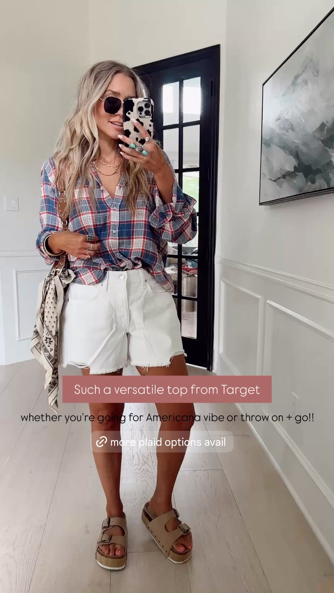 ✨SCROLL TO SHOP✨
Americans vibes with this summer outfit ✨

Went up one size (medium) in the top. Wearing my tts in the shorts (4//27).

5’5” // 120 lbs

#LTKSeasonal #LTKootd #LTKmomlife