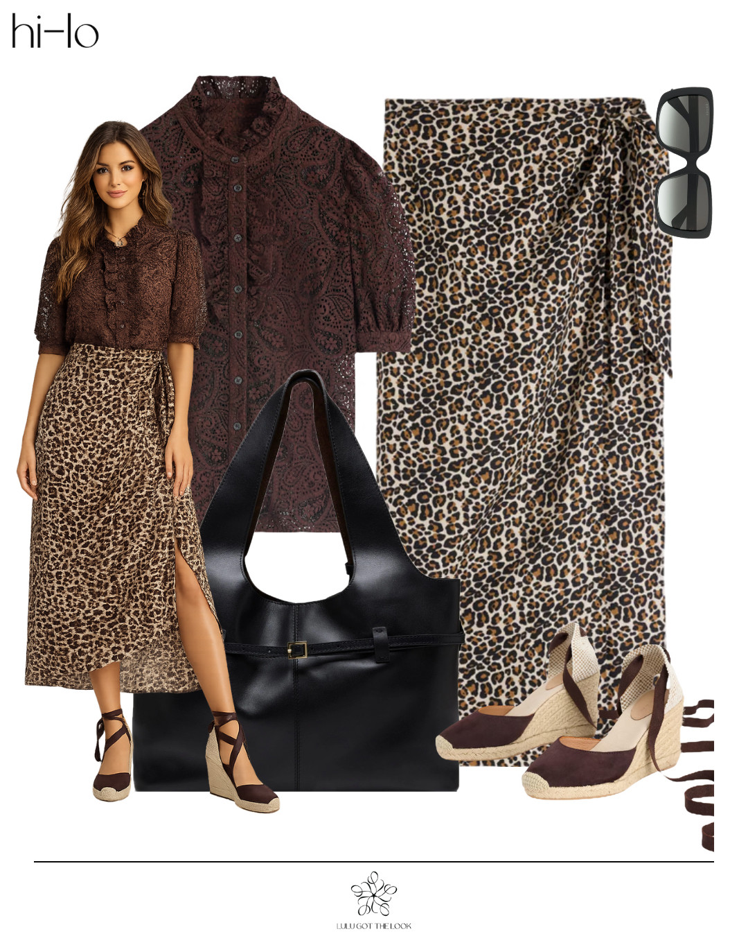 Brown and leopard: hi-lo 

 #LTKootd #LTKSeasonal #LTKU