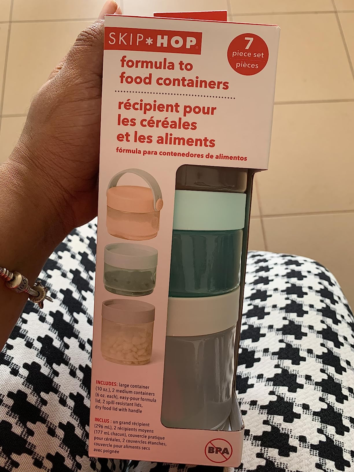 Skip Hop Baby Formula Container, Formula-to-Food | Amazon (US)