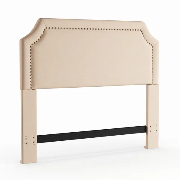 Copper Grove Sabine Headboard - khaki linen - Queen/Full | Bed Bath & Beyond