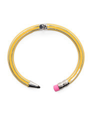 Enamel Pencil Bangle Bracelet | Marshalls